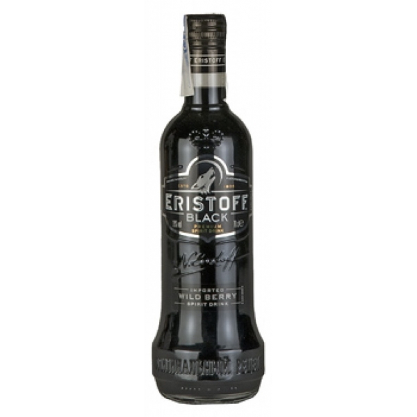 VODKA ERISTOFF BLACK 70CL   