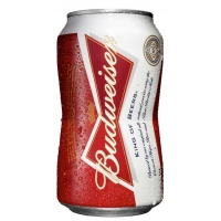 LATA CERVEZA BUDWEISER  33CL 