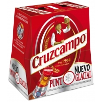  CERVEZA CRUZCAMPO 25CL P-6