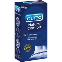 PRESERVATIVOS DUREX NATURAL COMFORT 12U
