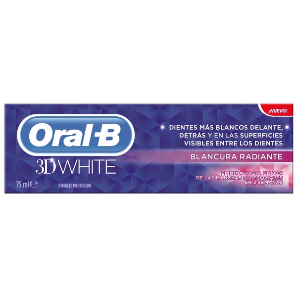DENTRIFICO ORAL B BLANCURA RADIANTE 75ML
