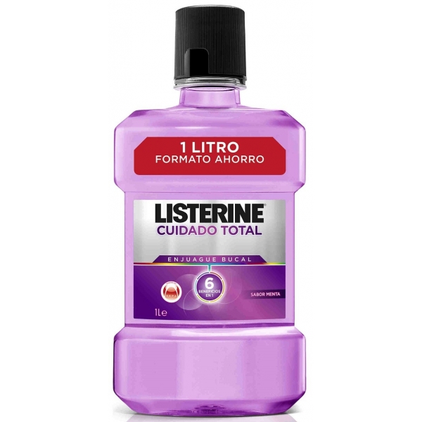 ENJUAGUE BUCAL LISTERINE CUIDADO TOTAL 500ML