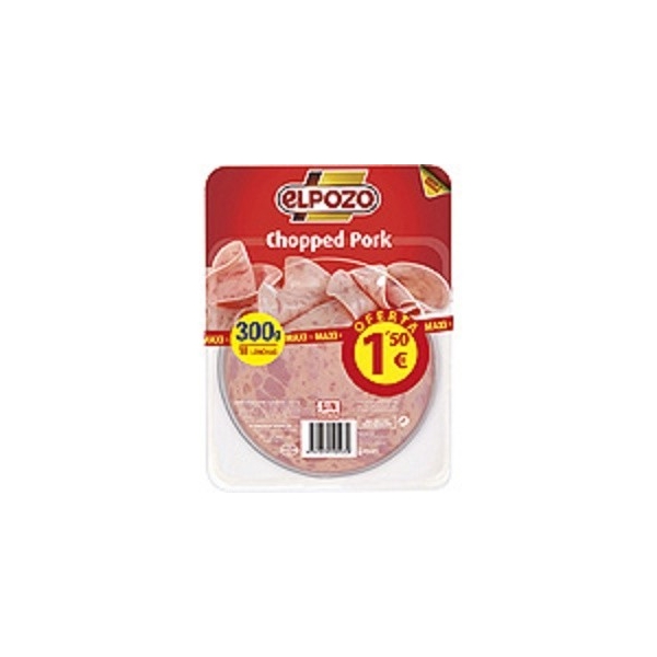 CHOPPED PORK EL POZO 300GR