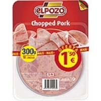 CHOPPED PORK EL POZO 300GR