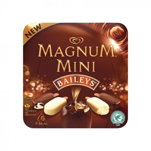 HELADO MAGNUM MINI BAILEYS P-6