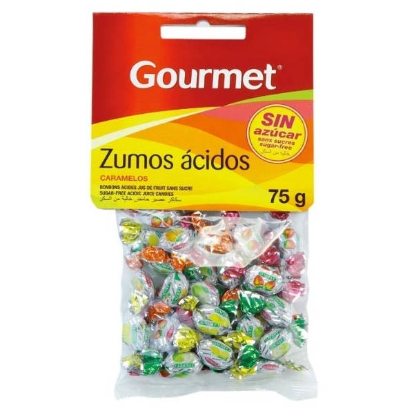 CARAMELOS Z.ACIDOS S/A 75 G