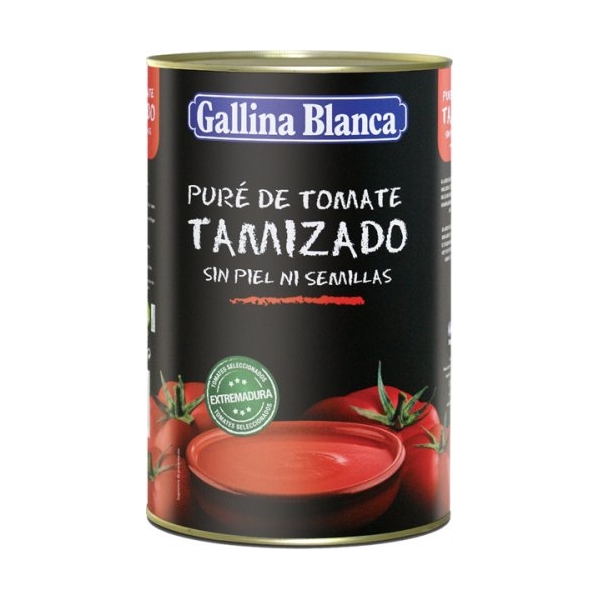 PURE DE TOMATE TAMIZADO GALLINA BLANCA 4 kG