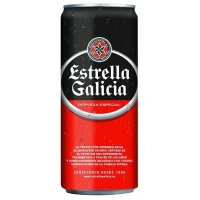 LATA CERVEZA  ESTRELLA GALICIA 33CL