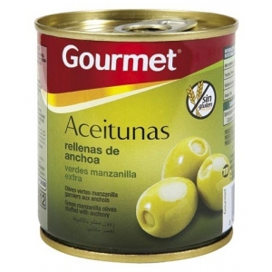 Aceitunas Verdes Rellenas de Anchoa Excelencia 350gr