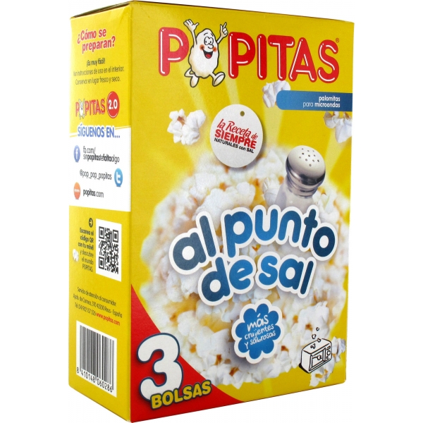 PALOMITAS  MICROONDAS 3X100G