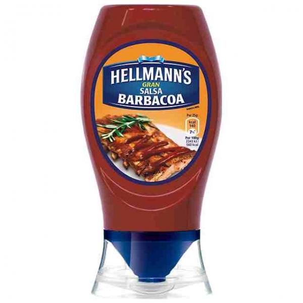 SALSA BARBACOA HELLMANN&acute;S 250GR