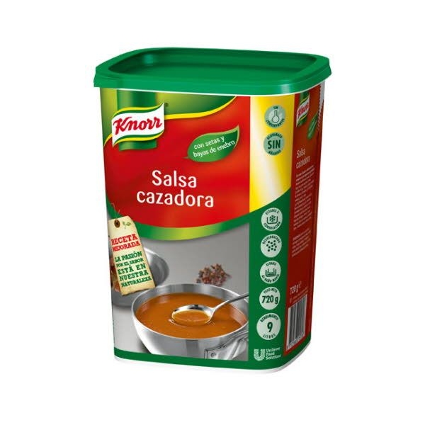 SALSA CAZADORA KNORR 720GR