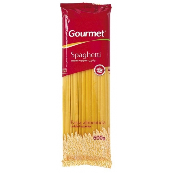 PASTA  SPAGUETTI GOURMET 500GR
