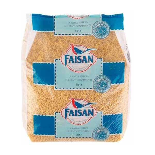 PASTA FAISAN FIDEU&Aacute;  5KG