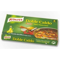 PASTILLAS KNORR DOBLE CALDO CARNE 8PAST.