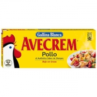 PASTILLAS AVECREM GALLINA BLANCA CALDO DE POLLO 12PAST.