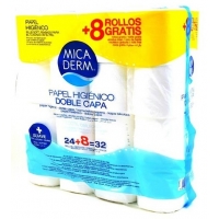 PAPEL HIGIÉNICO MICADERM 2CAP 32ROLLOS