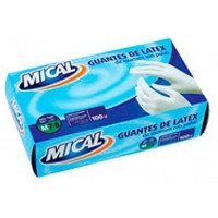 GUANTES MICAL LATEX EX.T/M C/100 U