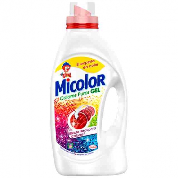 DETERGENTE MICOLOR COLORES PUROS GEL 21 DOSIS