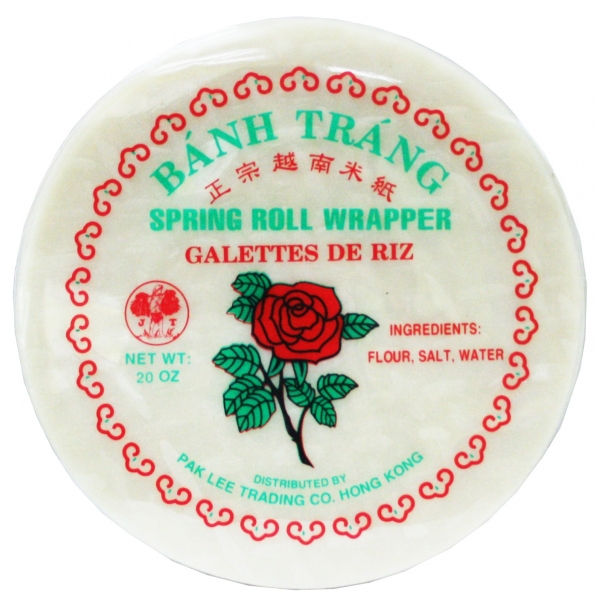 GALLETAS DE ARROZ ROLLITO DE PRIMAVERA 22CM  375GR