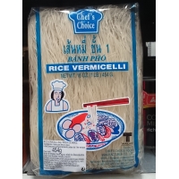 FIDEOS DE ARROZ VERMICELLI CHEF´S CHOICE  454GR
