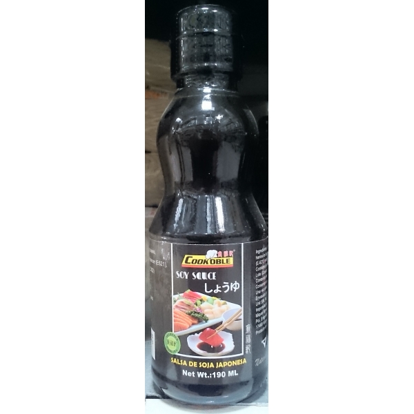 SALSA DE SOJA JAPONESA COOKOBLE 190ML