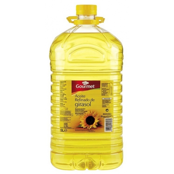 ACEITE REFINADO GIRASOL GOURMET  0'2º  5L