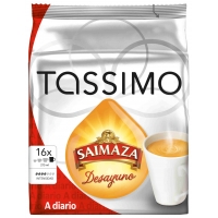 CAFÉ TASSIMO CAPSULAS SAIMAZA DESAYUNO 16U