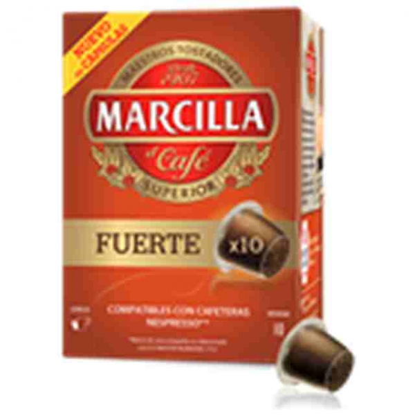 CAF&Eacute; MARCILLA FUERTE CAPSULAS 10U