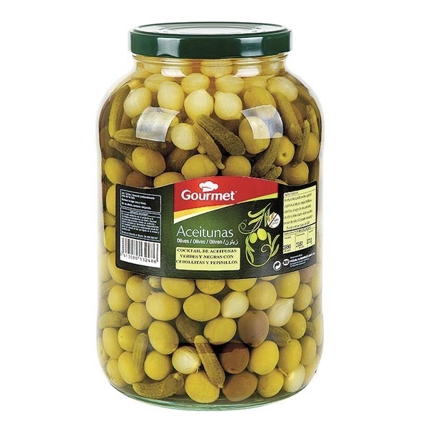 ACEITUNAS GOURMET PELOT.S/ANCHOA.2350G