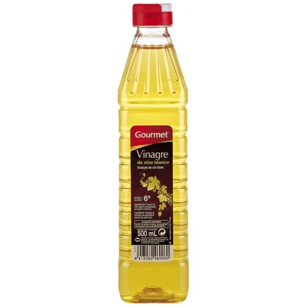 VINAGRE VINO BLANCO GOURMET  500 ML