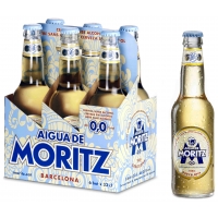 CERVEZA AIGUA DE MORITZ 0.0  33CL P-6