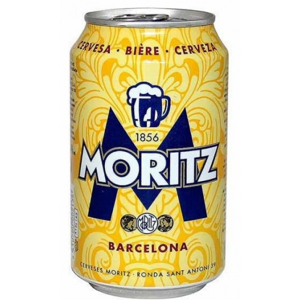 LATA CERVEZA MORITZ  33CL 
