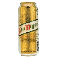 LATA CERVEZA SAN MIGUEL  50CL 