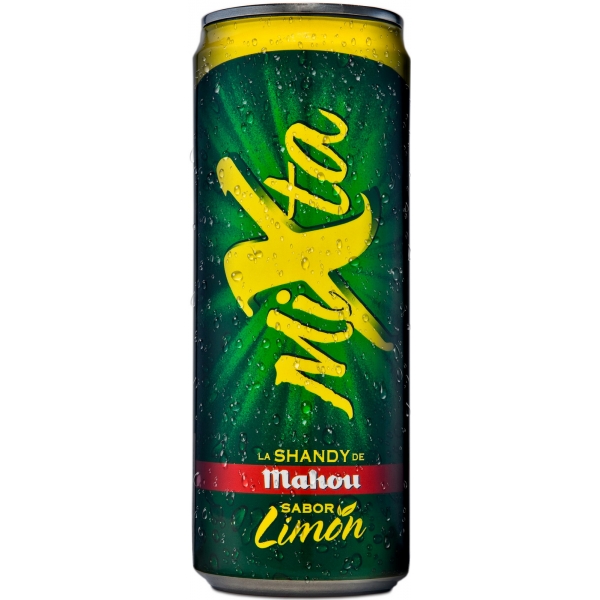 LATA CERVEZA MAHOU MIXTA 33CL 