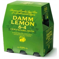 CERVEZA DAMM LEMON 25CL P-6