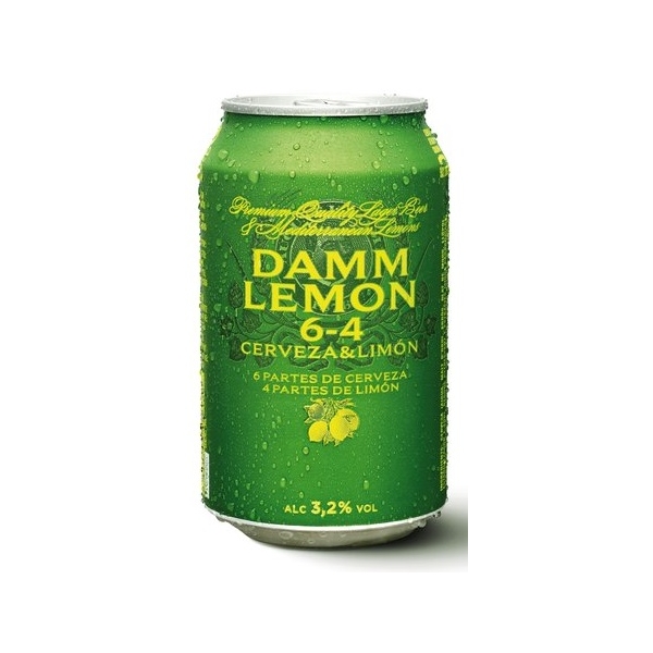 LATA CERVEZA DAMM LEMON 33CL 