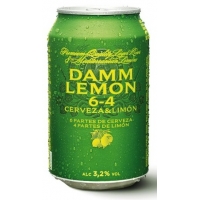 LATA CERVEZA DAMM LEMON 33CL 