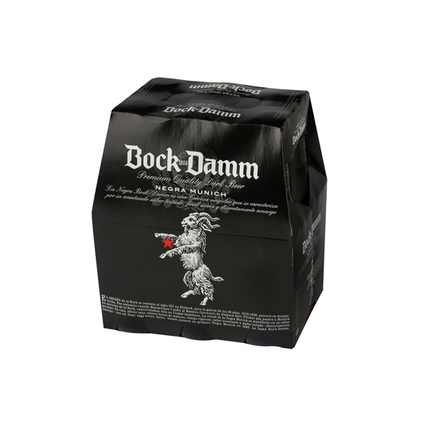 CERVEZA BOCK DAMM 25CL P-6