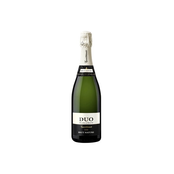 CAVA DUO BRUT NATURE CASTELLBLANC 75CL