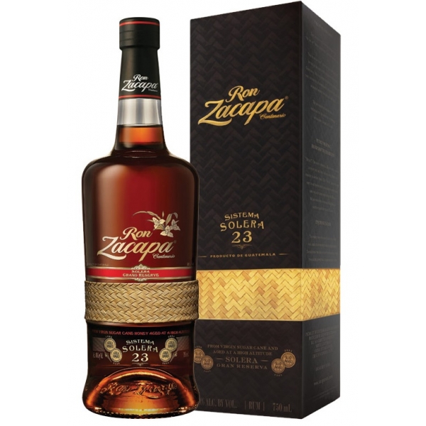 RON ZACAPA SOLERA 23 A&Ntilde;OS  70CL  
