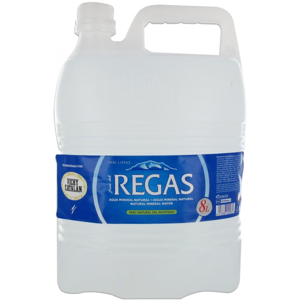 AGUA FONT DEL REGAS 8L