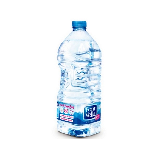 AGUA FONT VELLA  2&acute;5L