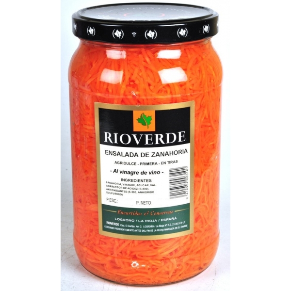ZANAHORIA RALLADA  RIOVERDE FRASCO 3700GR