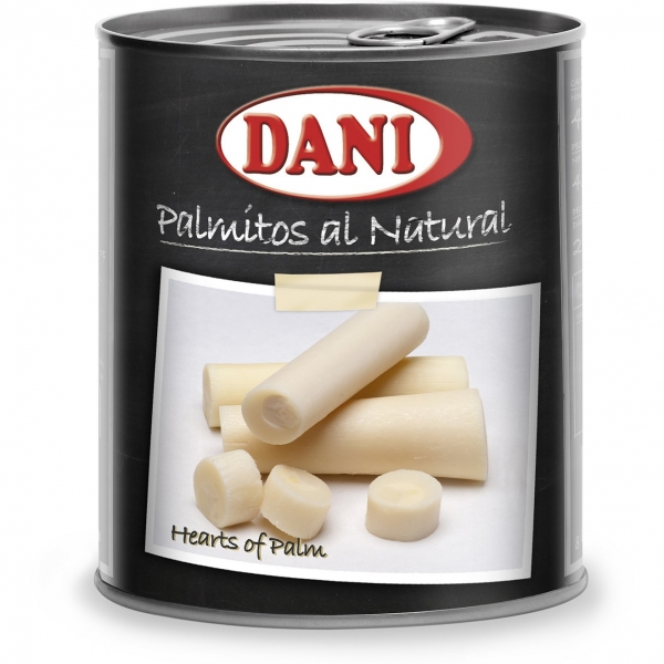 DANI PALMITOS AL NATURAL LATA 7/10P  500GR