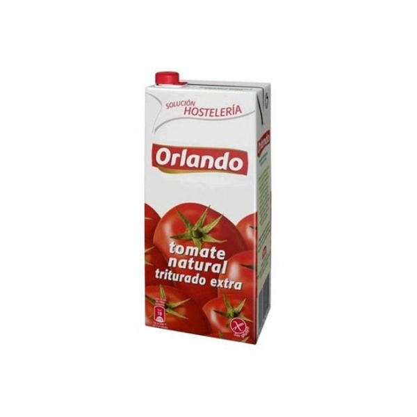 TOMATE NATURAL TRITURADO ORLANDO 2KG