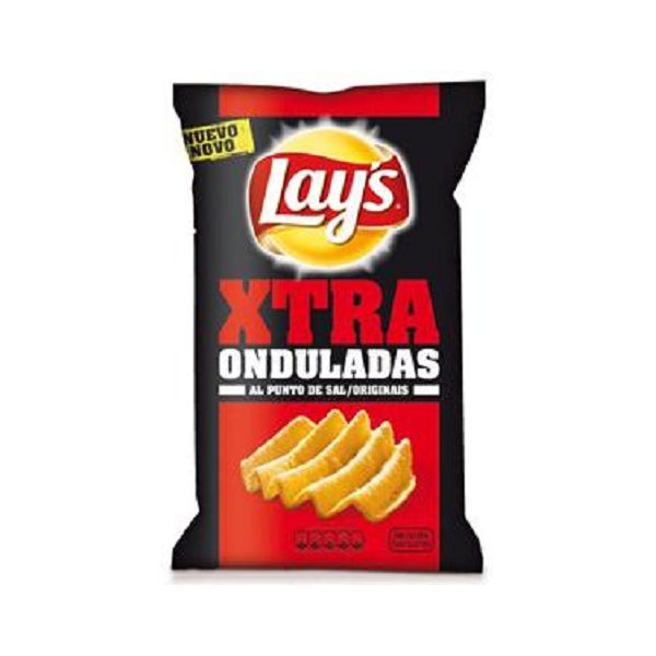 PATATAS LAYS XTRA ONDULADAS 147GR 