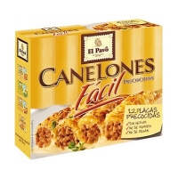 PASTA CANELONES FÁCIL EL PAVO 12 PLACAS