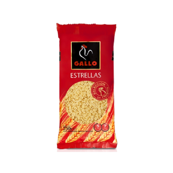 PASTA GALLO ESTRELLAS 250GR