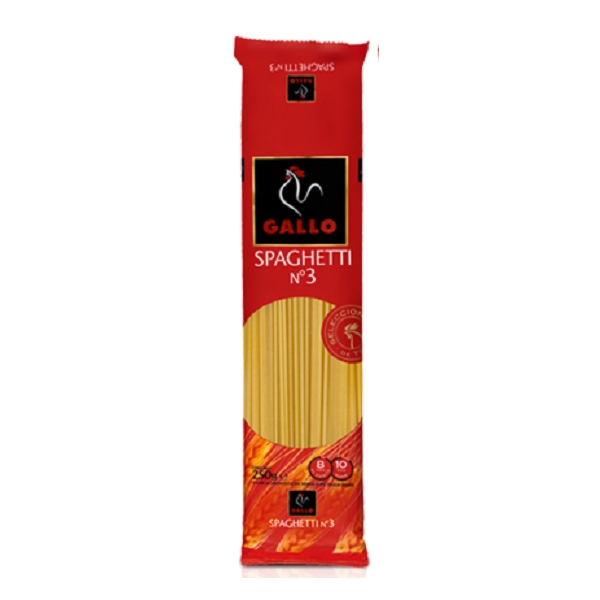 PASTA GALLO SPAGHETTI  N3  250GR